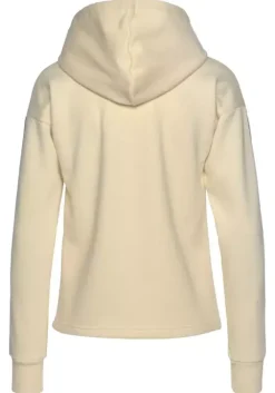 New Bench. Kapuzensweatshirt Creme