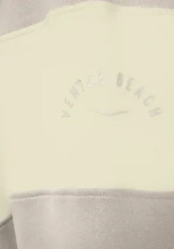 Clearance Venice Beach Kapuzensweatshirt Beige-Vanille