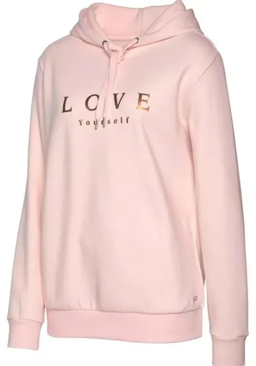 Buffalo Kapuzensweatshirt Hellrosa