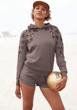 Bench. Kapuzensweatshirt Nougat-Leo