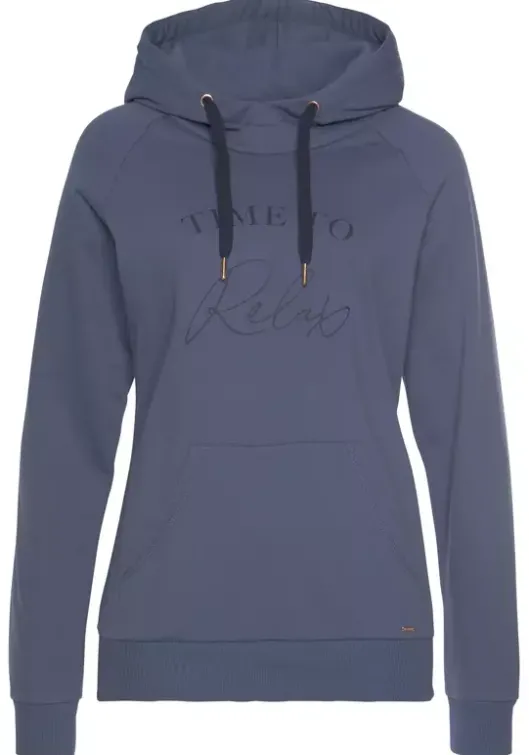 Sale LASCANA Kapuzensweatshirt Graublau