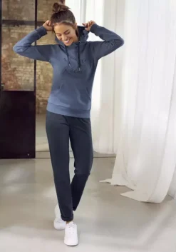 Sale LASCANA Kapuzensweatshirt Graublau