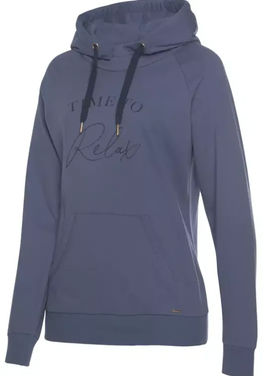 Sale LASCANA Kapuzensweatshirt Graublau