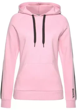Bench. Kapuzensweatshirt Rosa-Schwarz