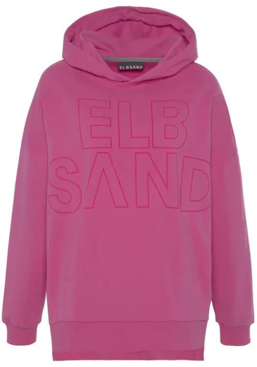 Clearance Elbsand Kapuzensweatshirt"Lioba" Pink