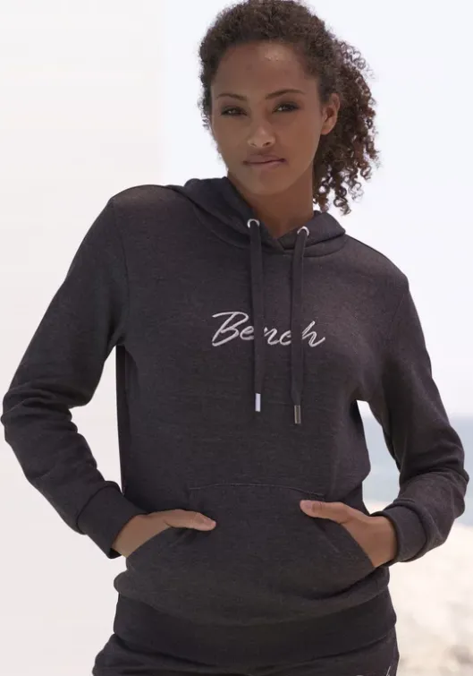 Clearance Bench. Kapuzensweatshirt"-Lounge Hoodie-" Anthrazit Meliert