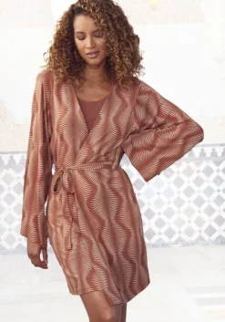 Clearance Kimono Nachhaltige Nachtwasche