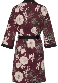 Clearance s.Oliver Kimono Bordeaux-Schwarz