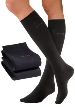 Sale H.I.S Kniestrumpfe Schwarz