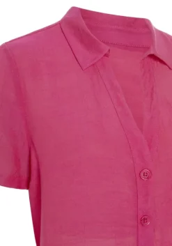 Sale Vivance Kurzarmbluse Pink