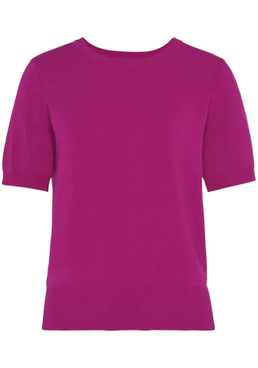 Sale Buffalo Kurzarmpullover Fuchsia