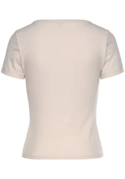 Hot LASCANA Kurzarmshirt Beige