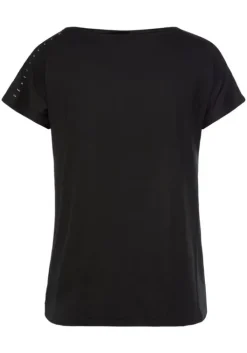 Outlet Venice Beach Kurzarmshirt Schwarz