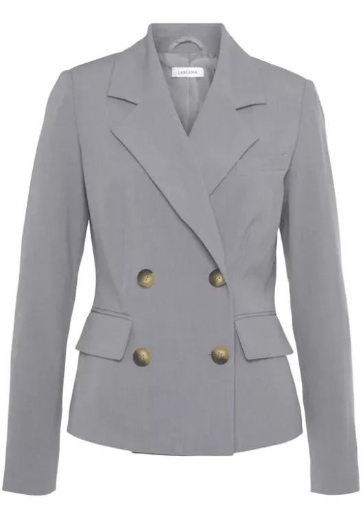 Sale LASCANA Kurzblazer Grau Meliert
