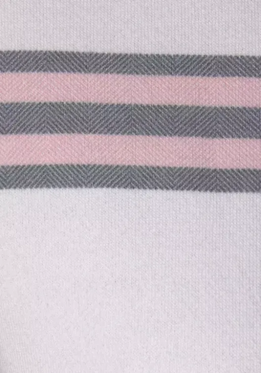 Best LASCANA Kurzjacke Grau-Rosa-Creme-Kariert