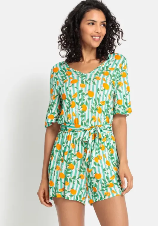 Discount Buffalo Kurzoverall Bedruckt