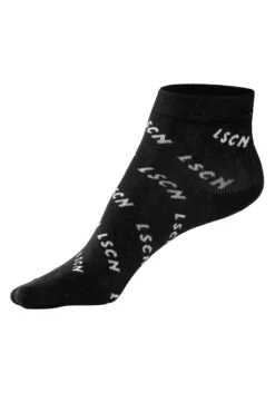 Hot LSCN by LASCANA Kurzsocken 1X Schwarz, 1X Weis, 1X Petrol