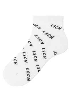 Hot LSCN by LASCANA Kurzsocken 1X Schwarz, 1X Weis, 1X Petrol