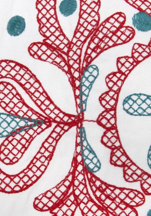 Online LASCANA Langarmbluse Weis-Rot-Blau