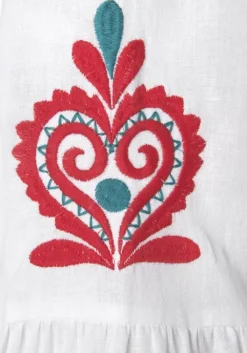 Online LASCANA Langarmbluse Weis-Rot-Blau