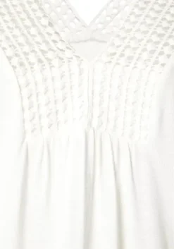 Outlet LASCANA Langarmshirt Creme