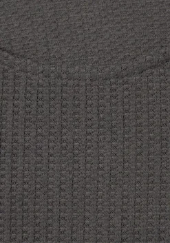 Best LASCANA Langarmshirt Anthrazit