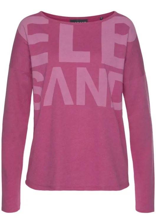 Clearance Elbsand Langarmshirt"Niola" Pink