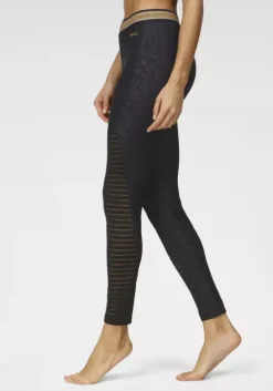 Bench. Leggings Schwarz-Leo
