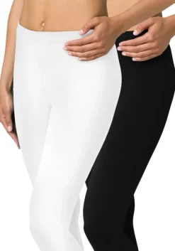 Best Vivance active Leggings Weis, Schwarz