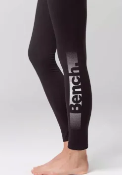 Online Bench. Leggings Schwarz-Weis