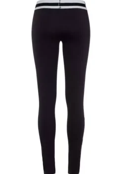 Online Bench. Leggings Schwarz-Weis