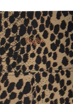 Discount Buffalo Leggings Camelfarben-Schwarz-Leo