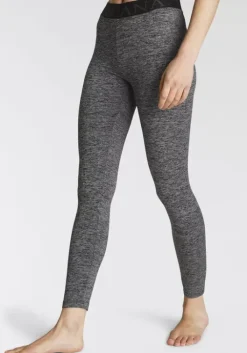 Online LASCANA ACTIVE Leggings Schwarz-Meliert