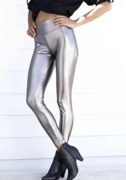 Hot LASCANA Leggings Silberfarben