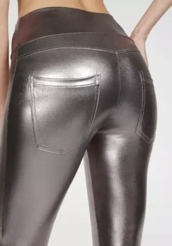 Hot LASCANA Leggings Silberfarben