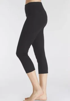 Sale LASCANA ACTIVE 3/4-Leggings Schwarz
