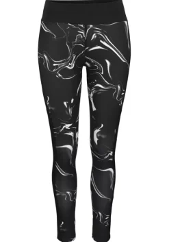 Sale Leggings"Black Marble" Homewear-Leggings