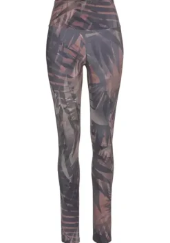 Discount LASCANA ACTIVE Leggings"Tropical" Gemustert-Braun-Beige-Grau