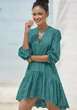 Outlet Longbluse Strandmode