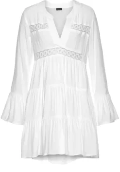 Discount LASCANA Longbluse Offwhite