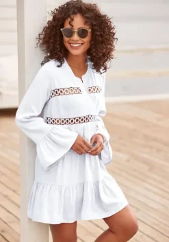 Discount LASCANA Longbluse Offwhite