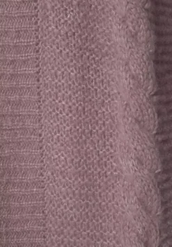 New LASCANA Longstrickjacke Dunkelrose