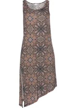 Outlet Beachtime Longtop Braun-Bedruckt, Schwarz