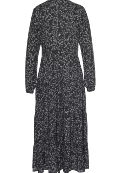Online LASCANA Maxikleid Schwarz-Creme-Bedruckt