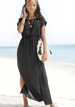 Online LASCANA Maxikleid Schwarz