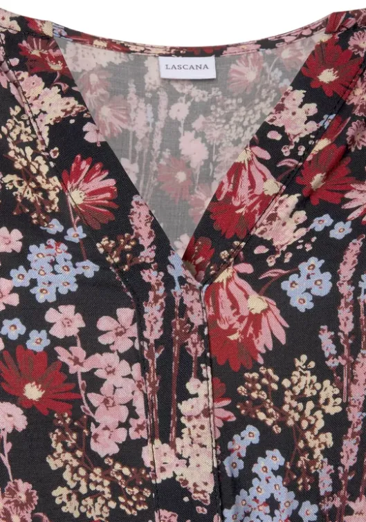 Sale LASCANA Maxikleid Floral-Bedruckt