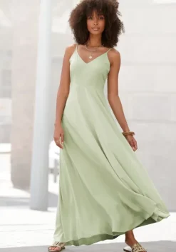 LASCANA Maxikleid Pistazie