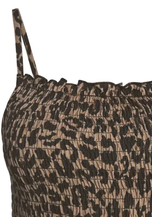 Buffalo Midikleid Leo-Bedruckt