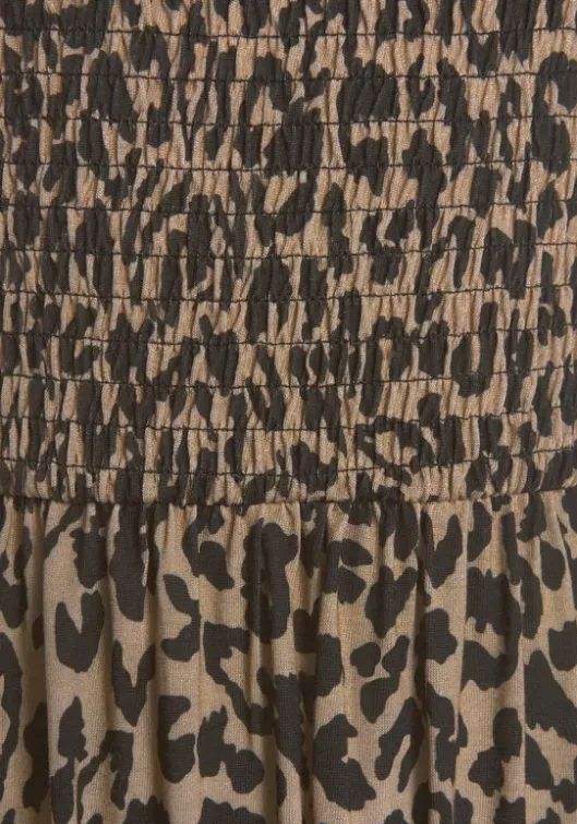 Buffalo Midikleid Leo-Bedruckt