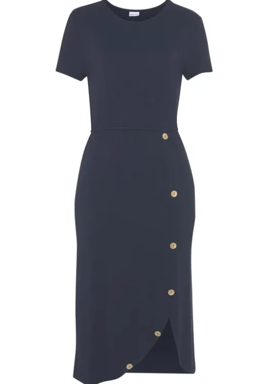 LASCANA Midikleid Navy